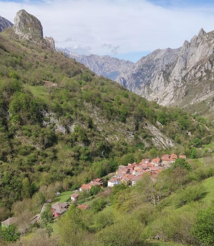 فيلا La Casina De Tielve De Cabrales Dentro Del Parque Nacional Picos De Europa المظهر الخارجي الصورة